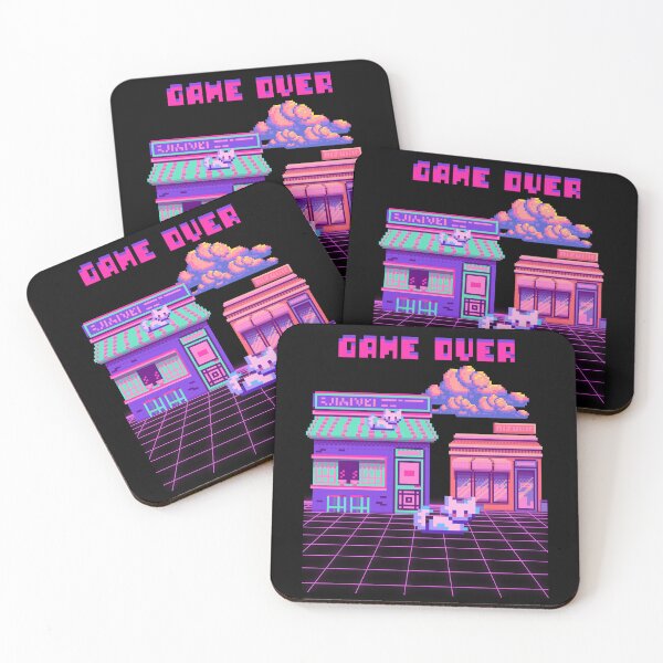 Item preview, Pixels Virtual Game Over designed and sold by wanessacreative.