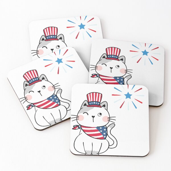 Item preview, Wink 4th of July  designed and sold by Furbabies Art.