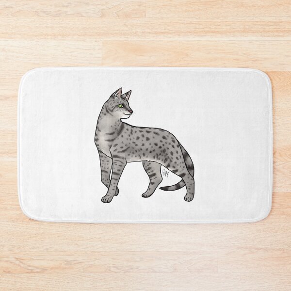Item preview, Cat - Savannah Cat - Silver designed and sold by Jennifer Stolzer.