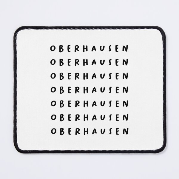 Item preview, Oberhausen | Typography Design | Minimalist Aesthetic designed and sold by RM-Journey.