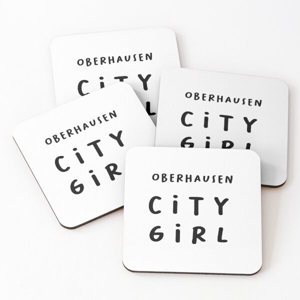 Item preview, Oberhausen CITY GIRL | Typography Design | Minimalist Aesthetic designed and sold by RM-Journey.