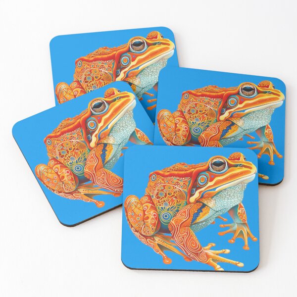 Item preview, Orange Pride Frog designed and sold by wyntera.