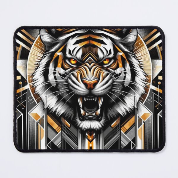 Item preview, Tiger showing its teeth designed and sold by FusiTink.