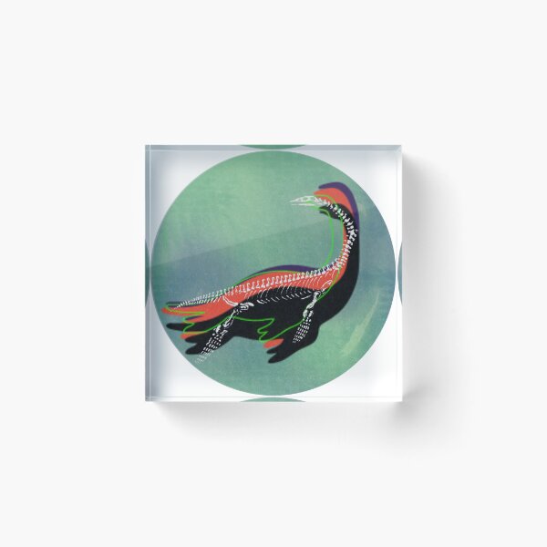 Item preview, Loch Ness Monster Blue Circulair designed and sold by KidaDiNicchi.
