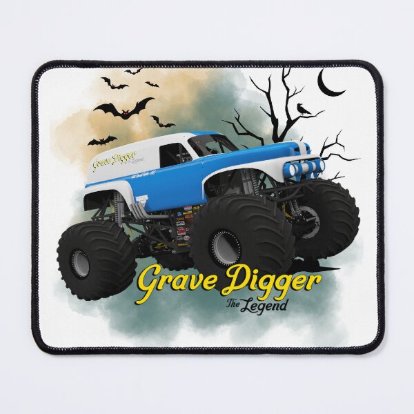 Item preview, Monster Truck Grave Digger the Legend designed and sold by digitalcupids.