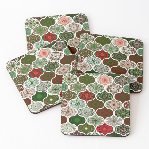 Item preview, Christmas Ornament Dot Mandala Patchwork designed and sold by Triplicate Limited.