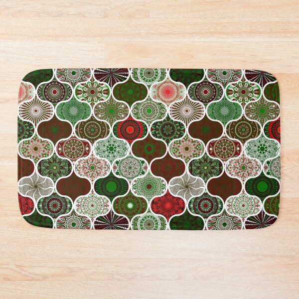 Item preview, Christmas Ornament Dot Mandala Patchwork designed and sold by Triplicate Limited.