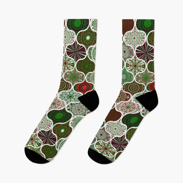 Item preview, Christmas Ornament Dot Mandala Patchwork designed and sold by Triplicate Limited.
