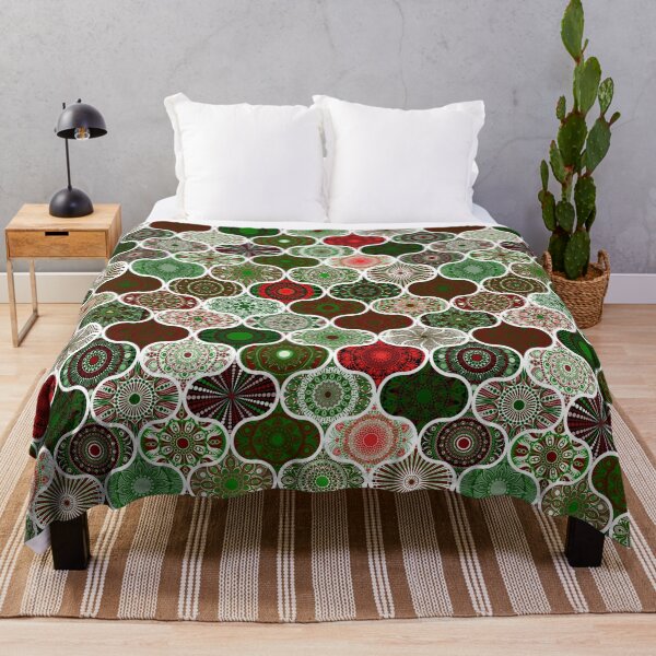 Item preview, Christmas Ornament Dot Mandala Patchwork designed and sold by Triplicate Limited.