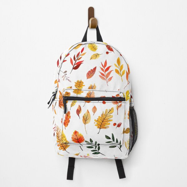 Item preview, Colorful autumn leaves pattern fall art designed and sold by Inktown.