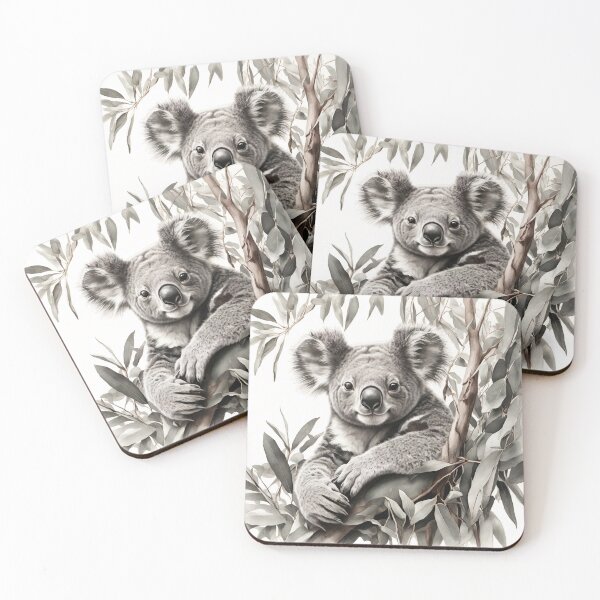 Item preview, Koala pencil drawing designed and sold by Pencil-Art.
