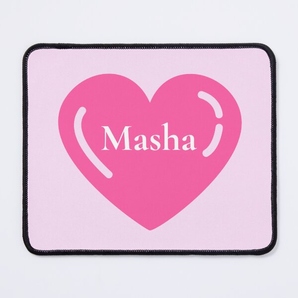 Item preview, Masha Name Girl Pink designed and sold by Monika Howarth.