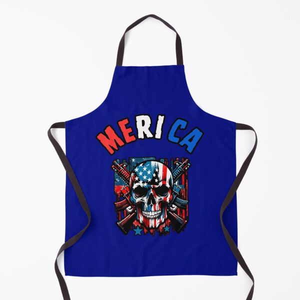 Item preview, Merica Skull designed and sold by WoodburyLake.