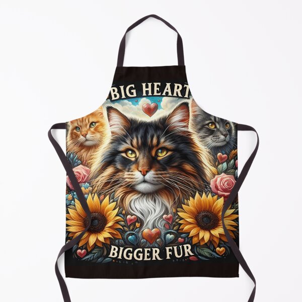 Item preview, Big Heart Bigger Fur Maine Coon designed and sold by Jurand Creations.