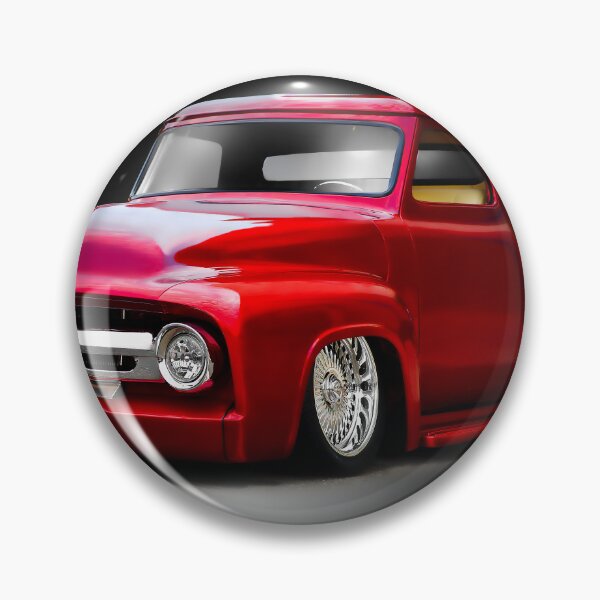 Item preview, 1956 Red Custom Stepside Pickup designed and sold by DaveKoontz.