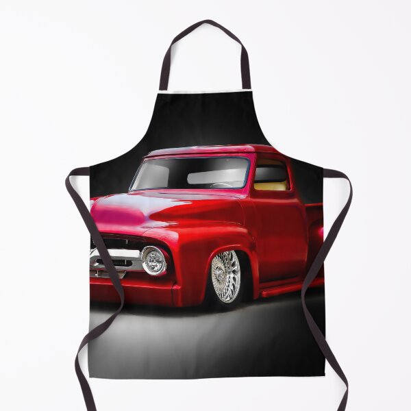 Item preview, 1956 Red Custom Stepside Pickup designed and sold by DaveKoontz.