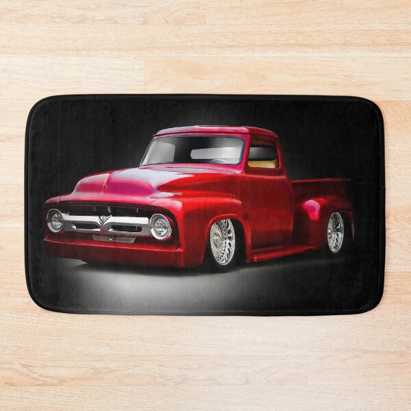 Item preview, 1956 Red Custom Stepside Pickup designed and sold by DaveKoontz.