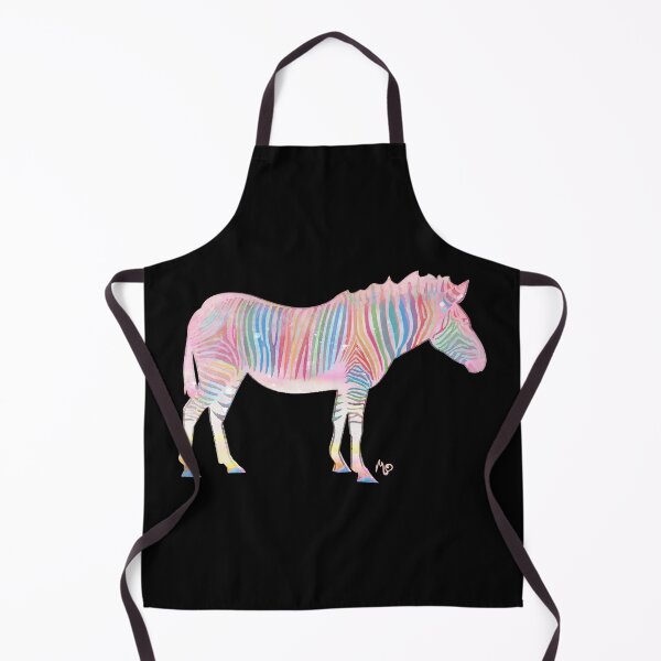 Item preview, Watercolor Rainbow Zebra designed and sold by evisionarts.