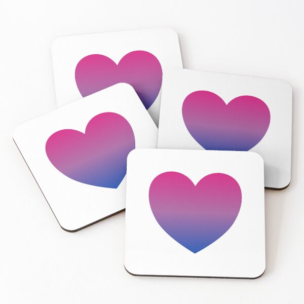 Item preview, Bi heart designed and sold by Inspirationmotivation.