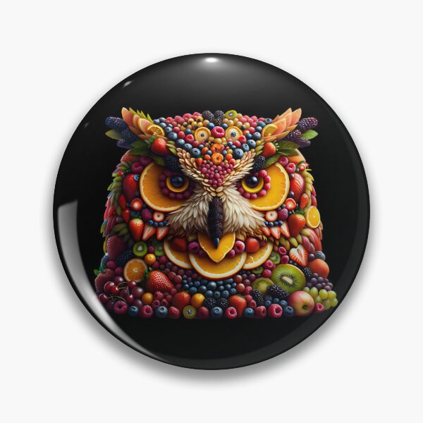 Item preview, Owl... Fruits... 002... (A.I.) designed and sold by AtelierFafard.