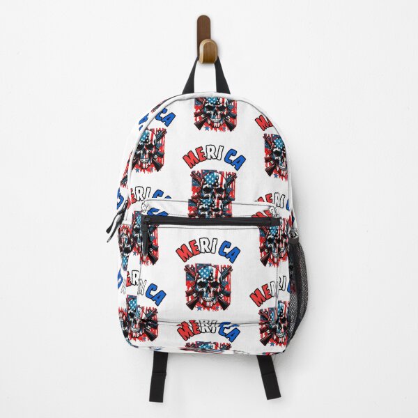 Item preview, Merica Skull designed and sold by WoodburyLake.