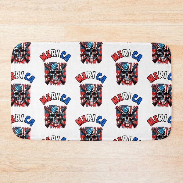 Item preview, Merica Skull  designed and sold by WoodburyLake.