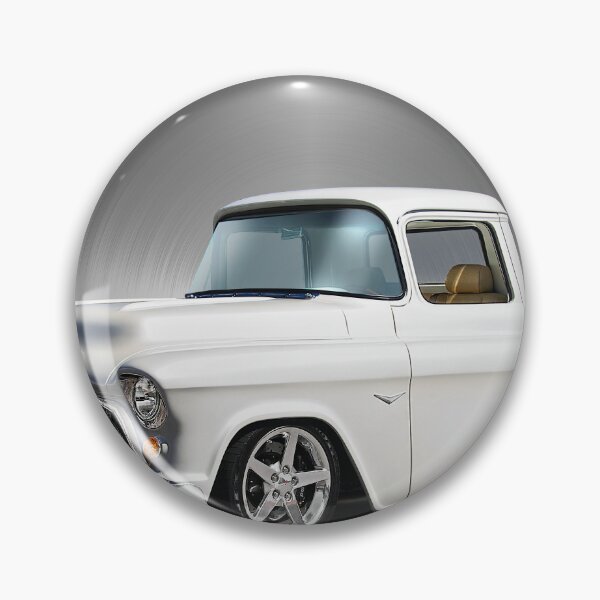 Item preview, 1957 White Custom Stepside Pickup designed and sold by DaveKoontz.