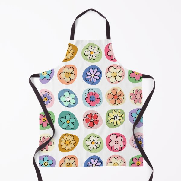 Item preview, Colourful Shapes of Doodle Flowers designed and sold by Fadastic.