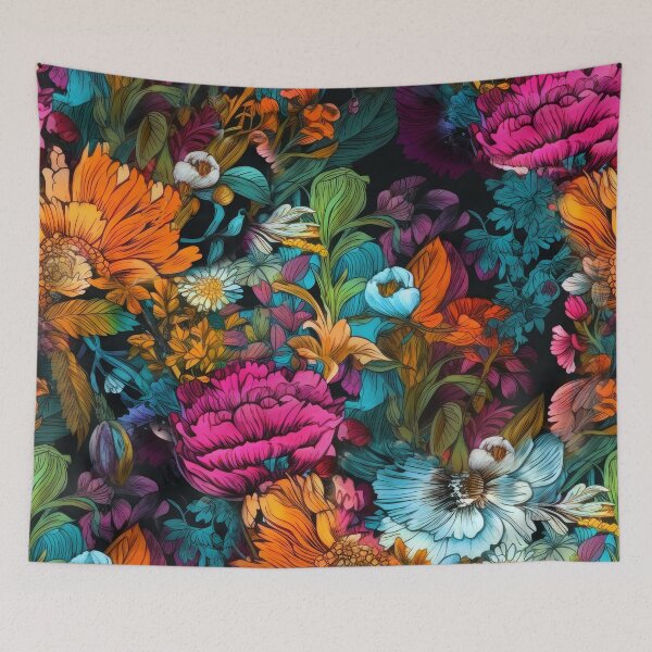 Item preview, Flowers and leaves nature #pattern #nature designed and sold by JBJart.