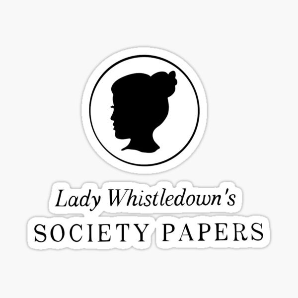 Aperçu de l'œuvre Lady Whistledown Bridgerton  créée et vendue par vyascreations.