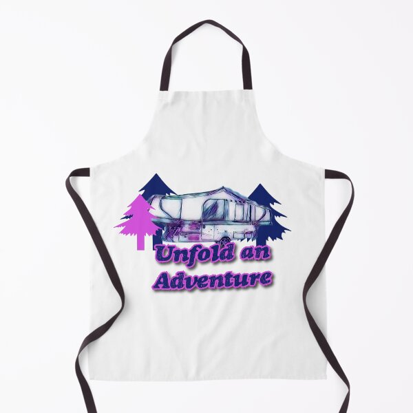 Item preview, Unfold an Adventure Purple and Blue Folding Caravan designed and sold by BeccaAelishe.