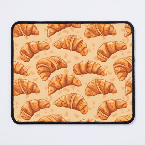 Item preview, Croissant Seamless Pattern designed and sold by palaco210.