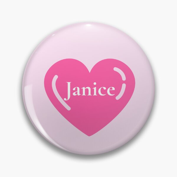 Item preview, Janice Name Girl Pink designed and sold by Monika Howarth.