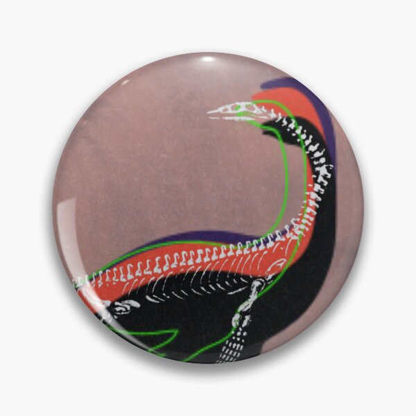 Item preview, Loch Ness Monster Pink Circulair designed and sold by KidaDiNicchi.
