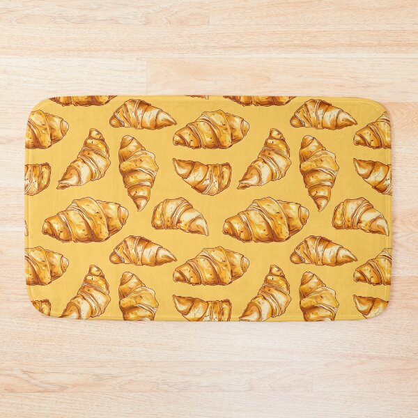 Item preview, Croissant Seamless Pattern designed and sold by palaco210.