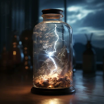Artwork thumbnail, Lightning In A Bottle by Rtymer