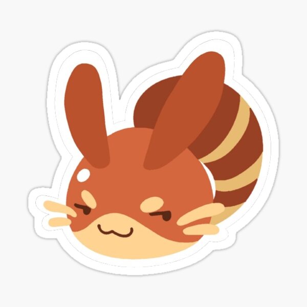 Artikel-Vorschau von Ringtail Cotton Largo von Slime Rancher, designt und verkauft von RosingTeaPebble.