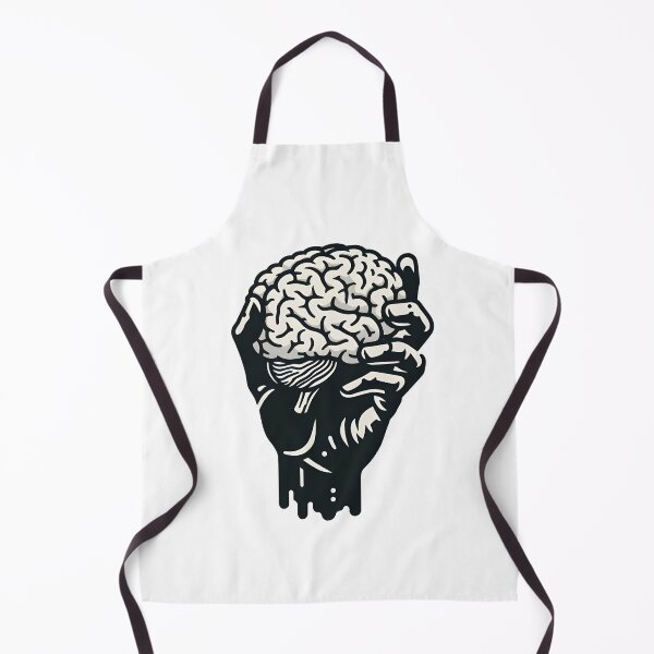 Item preview, Mind Grasp: Artistic Hand Holding Brain - Unique Graphic Design designed and sold by Greemo03.