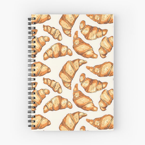 Item preview, Croissant Seamless Pattern designed and sold by palaco210.