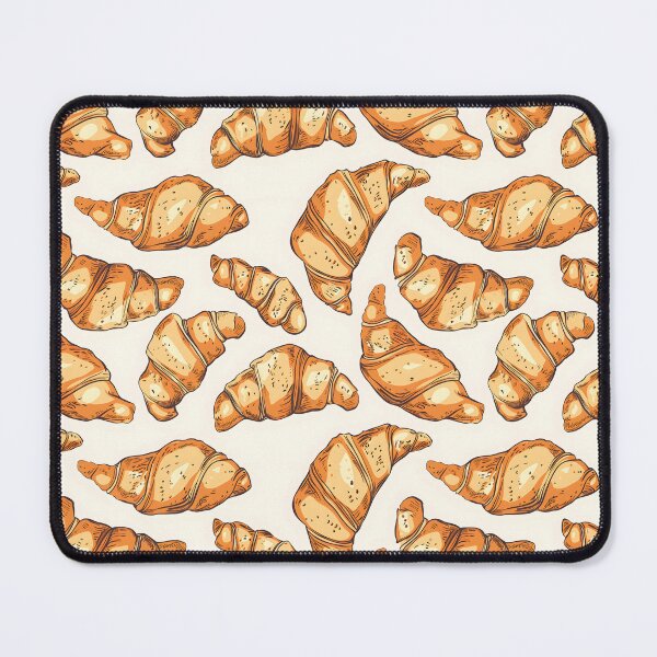 Item preview, Croissant Seamless Pattern designed and sold by palaco210.