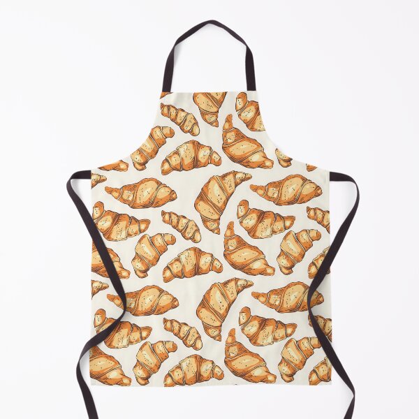 Item preview, Croissant Seamless Pattern designed and sold by palaco210.