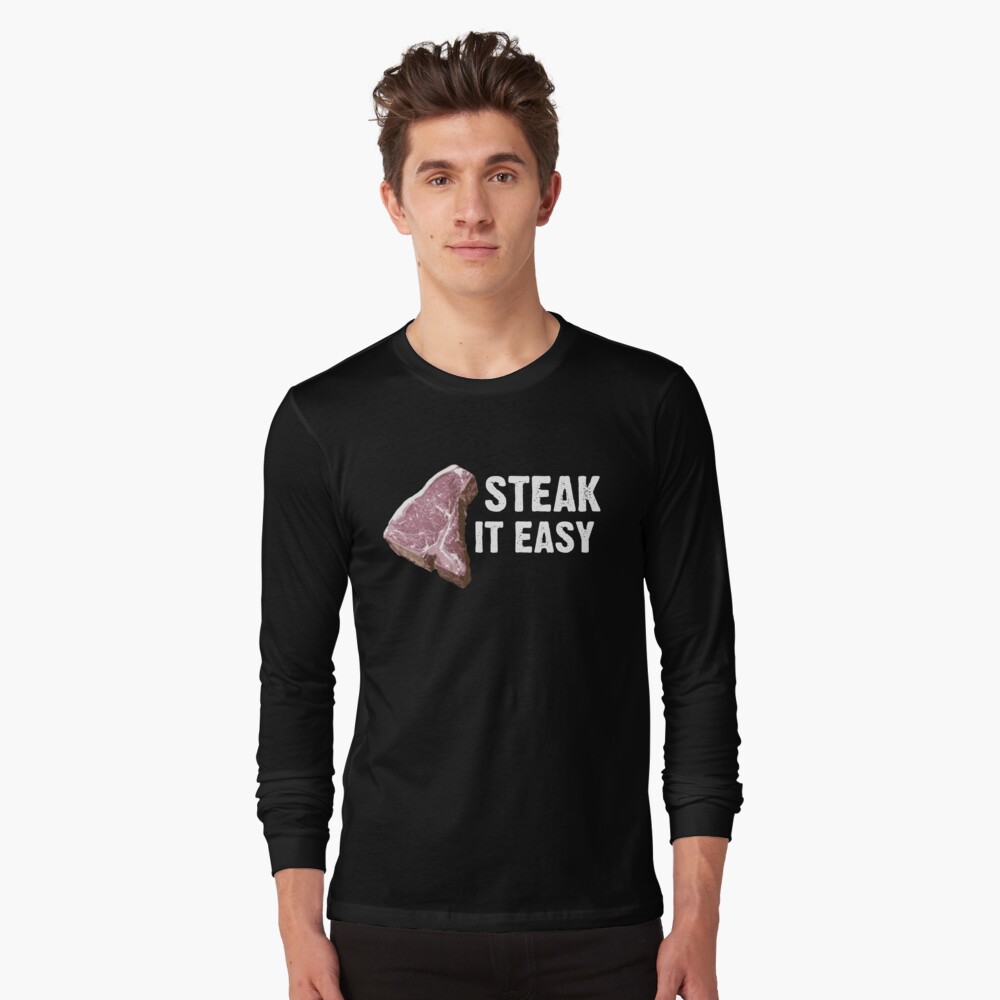 fat steak night t shirt