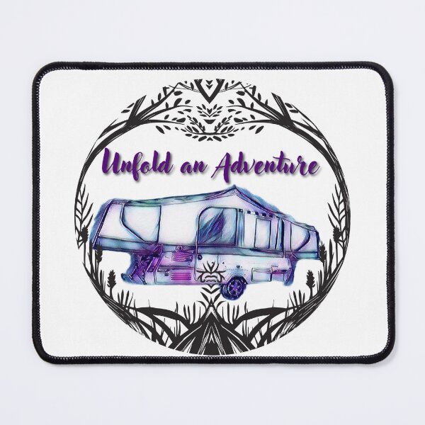 Item preview, Unfold an Adventure Folding Caravan - Purple designed and sold by BeccaAelishe.