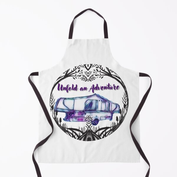 Item preview, Unfold an Adventure Folding Caravan - Purple designed and sold by BeccaAelishe.