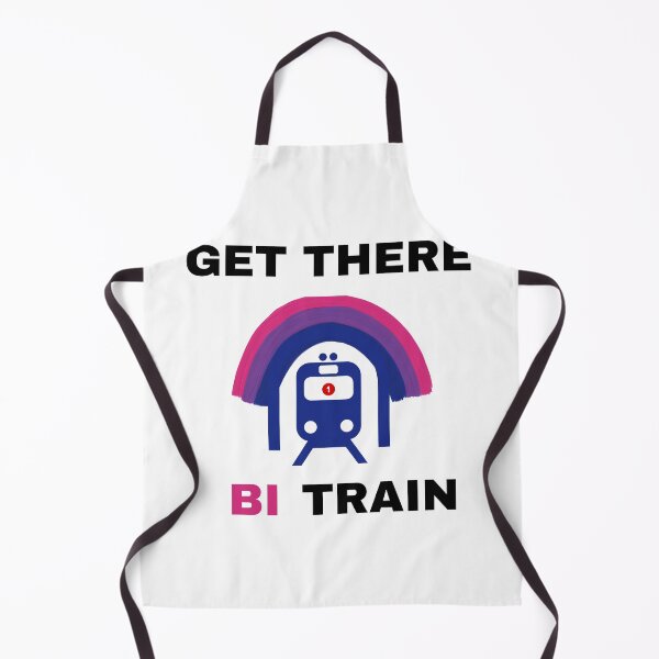 Item preview, Get there Bi Train - Transit Pride Collection designed and sold by Silly Goose Emporium.