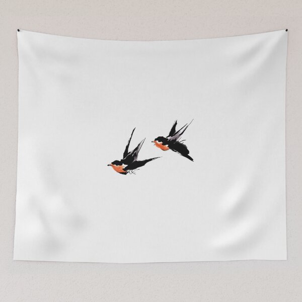 Item preview, Watercolor birds  designed and sold by redrumdesign.