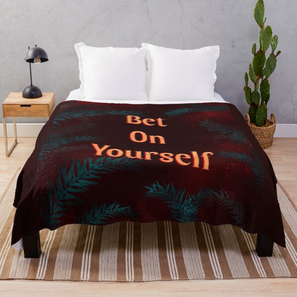 Item preview, Bet on yourself, inspirational word art designed and sold by Sacred Minds Studio.