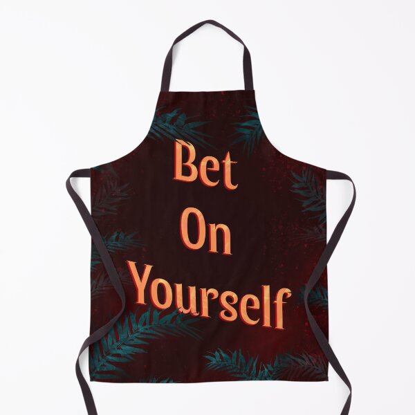 Item preview, Bet on yourself, inspirational word art designed and sold by Sacred Minds Studio.
