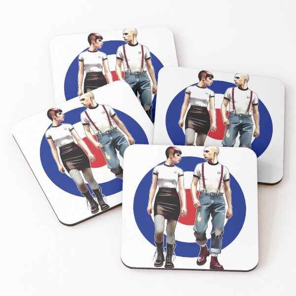 Item preview, Target Ska Skinhead Couple  designed and sold by fatbanana.