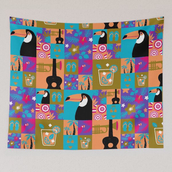 Item preview, Brasilidades - Turquoise Beach designed and sold by IZANAMI By Akane Yabushita.